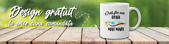 Design Gratuit la produsele personalizate